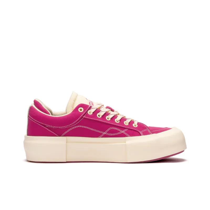 MATNUT Rose Red, Platform, Height Increasing, Skateboard Shoes-1