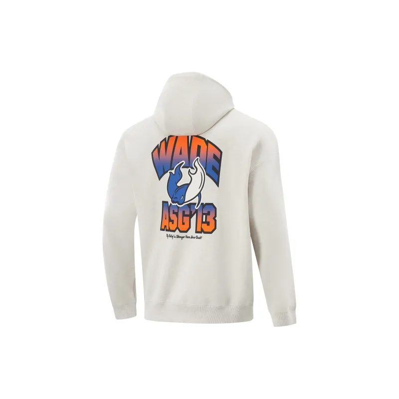 LiNing WOW Sweatshirt Men's Heather Gray Tile Gray-1