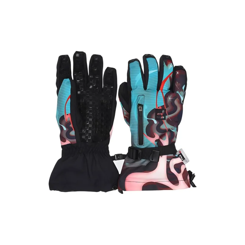 FILA Polyester Gloves Unisex Black-0