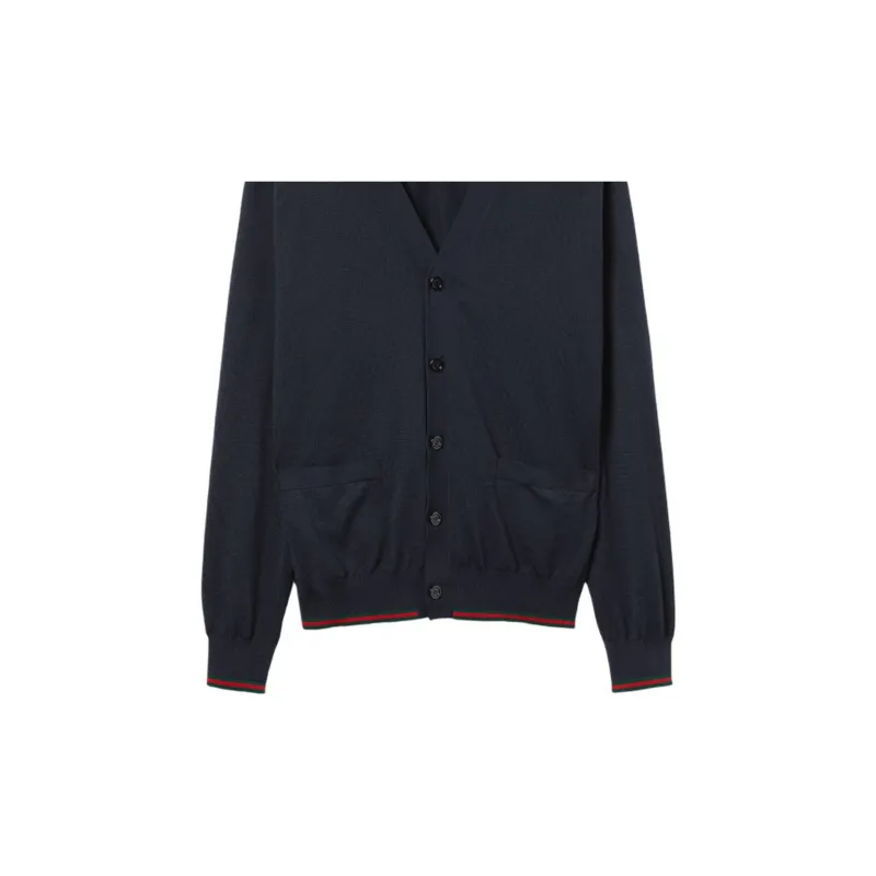 GUCCI Button Up Knit Cardigan-4