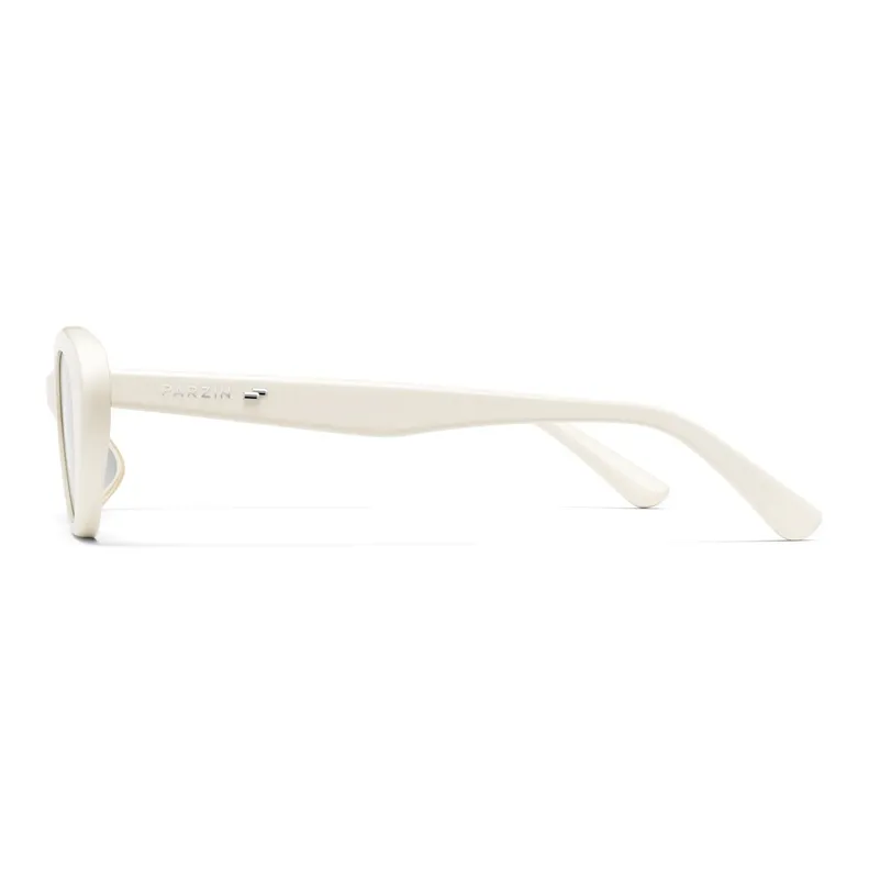 PARZIN Plate Frame Cat Eye Sunglasses Unisex-12