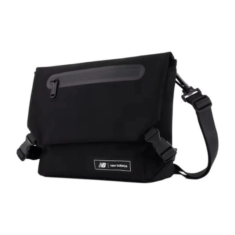 New Balance Fabric Shoulder Bag Crossbody Bag Regular Unisex Light Umber/Black-5
