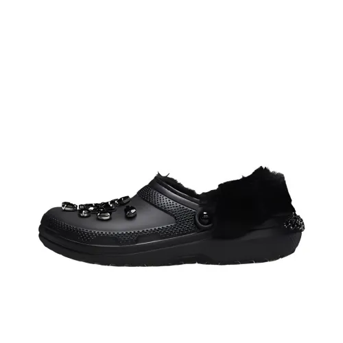 Crocs Classic Lined Clog Simone Rocha Black Women's