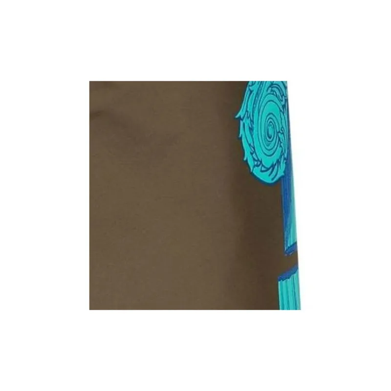 VERSACE Logo Printed Drawstring Swimming Shorts-3