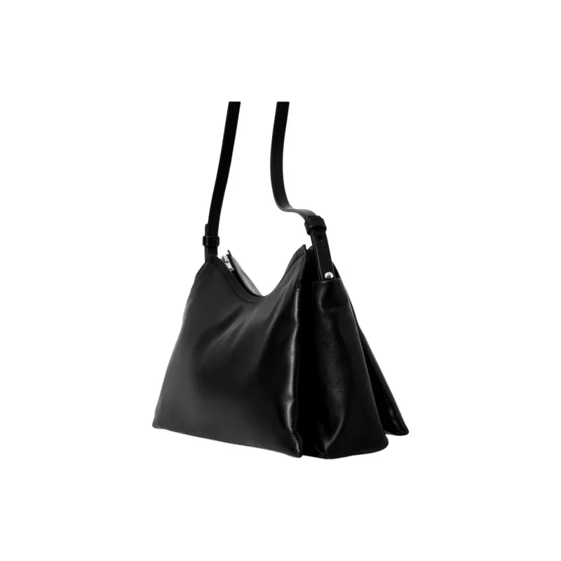 COS Leather Crossbody Bag Shoulder Bag Small Size Women's Black-1