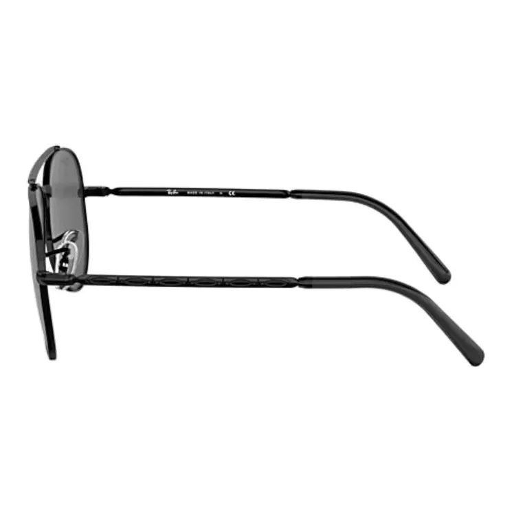 RayBan Metal Aviator Sunglasses Unisex Black-5