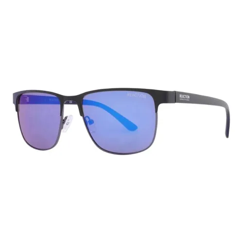KENNETH cole Looks Metal Irregular Shape Sunglasses Men's Black