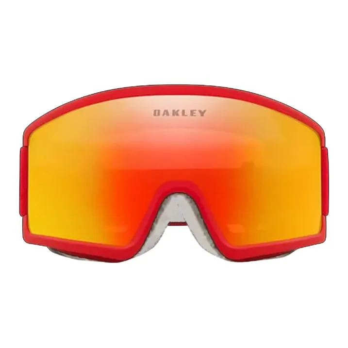 Oakley TR/Memory Plastic Irregular Shape Sunglasses Unisex Red-1