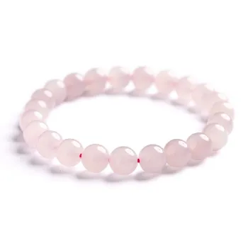 Lingfei Hetian Jade Bracelets Dusty Pink Women's