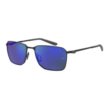 Under Armour Metal Rectangular Sunglasses Unisex Black