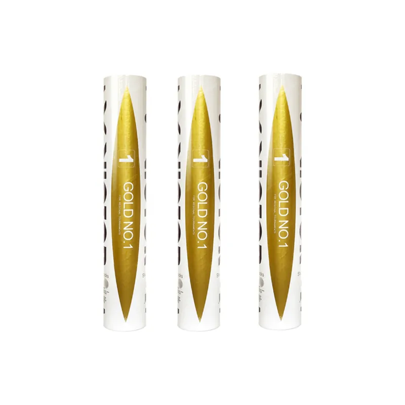 Victor Golden Yellow Collection Shuttlecocks-5
