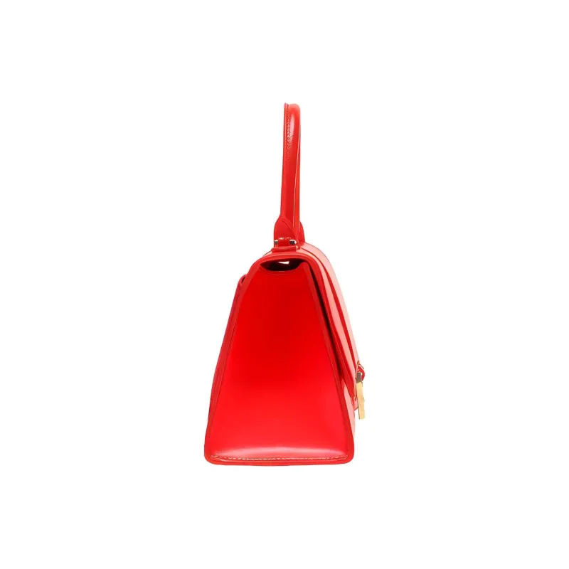 Balenciaga Hourglass Small Top Handle Bag Red-2