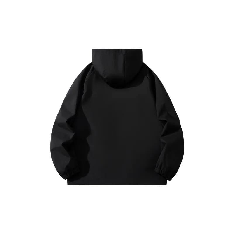 Small Columns Under The Sea Jackets Coats Unisex Black-1
