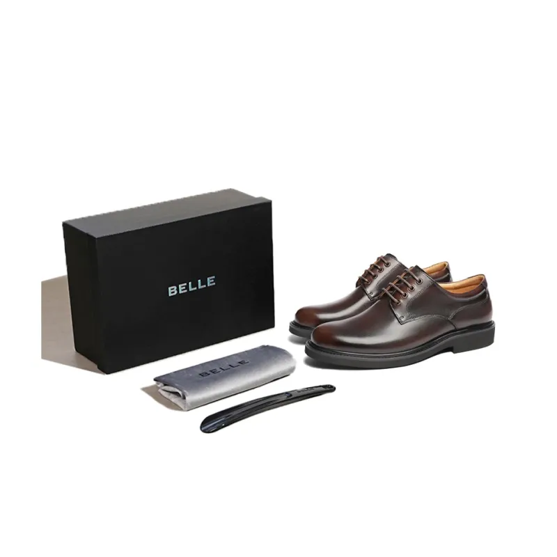 BELLE Dress Shoes Men Low Top-6