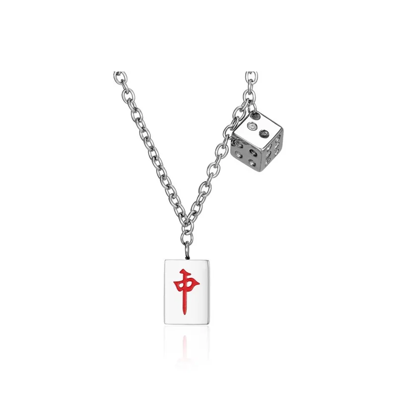KING OF BLING Titanium Steel Necklaces Unisex-0