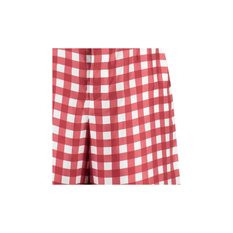 PRADA Casual Shorts Men Red-3