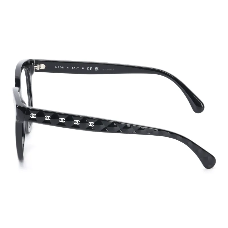 CHANEL Plate Frame Square Eyeglass Frames Women's-2
