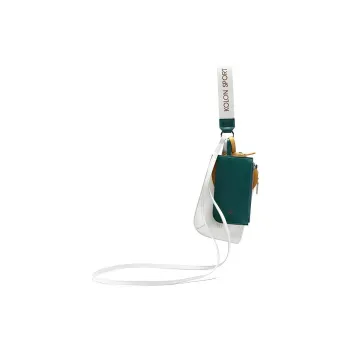 KOLON SPORT Synthetic Leather Shoulder Bag, Crossbody Bag Regular Women's White