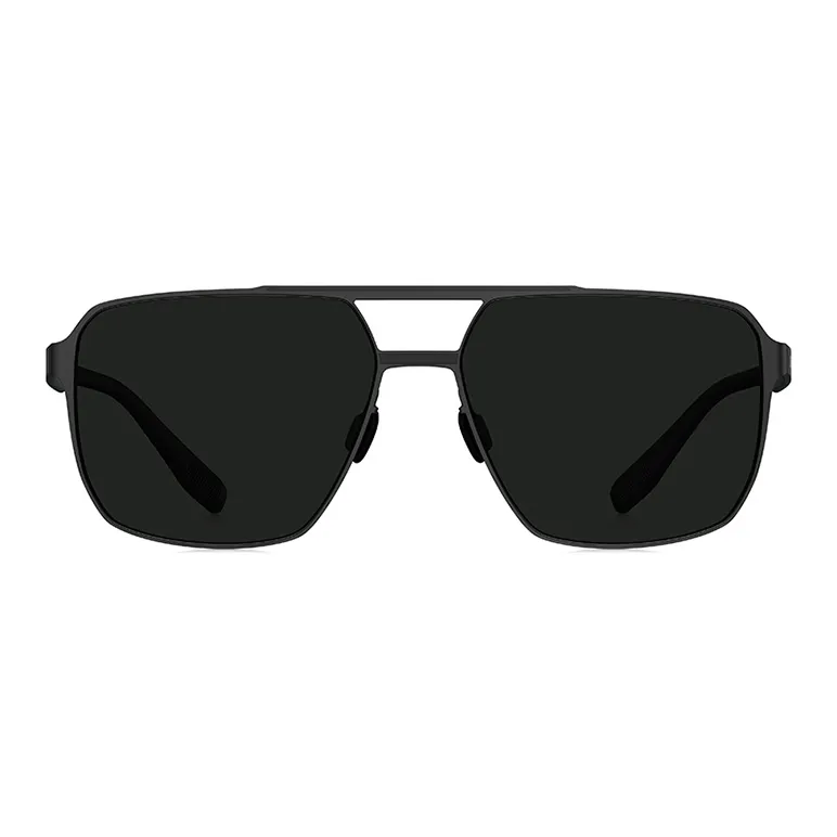 BOLON Stainless Steel Rubber Aviator Sunglasses Men's-2