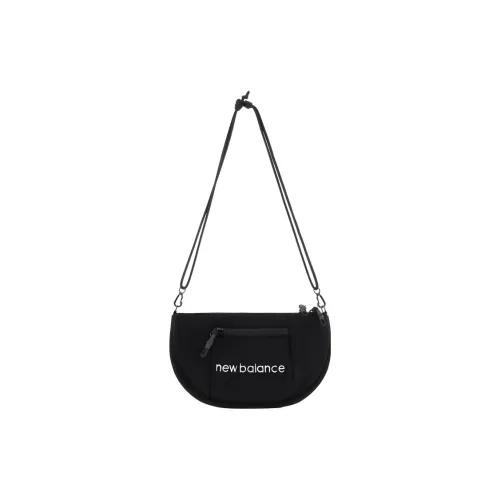 New Balance Fabric Shoulder Bag Crossbody Bag Regular Unisex Black
