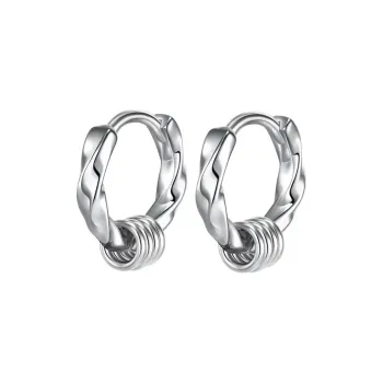 GUDUD Titanium Steel Earrings Unisex