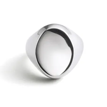 MM6 Maison Margiela Polished Signet Ring