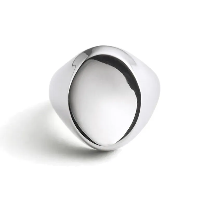 MM6 Maison Margiela Polished Signet Ring-0