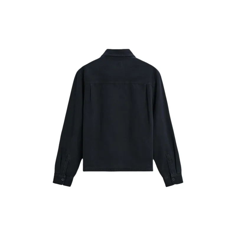 ZARA Shirts Men Dark Blue-1