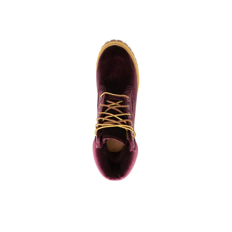 Timberland OFF WHITE X Women's 6 Inch Premium 'Bordeaux' Women's-2