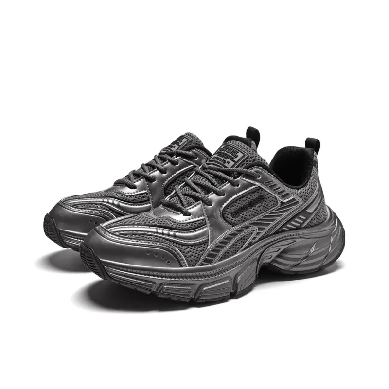 AOKANG Cushioned Wear-Resistant Slip-Resistant Low-Top Chunky Sneakers Men's Shopping Bag-8