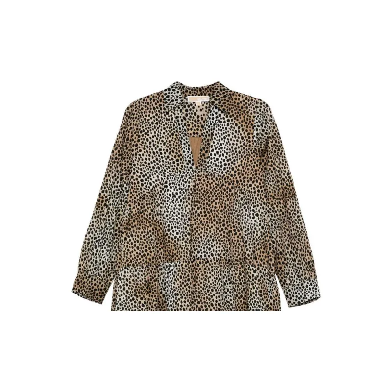 MICHAEL KORS Cheetah print Mini Dress-4