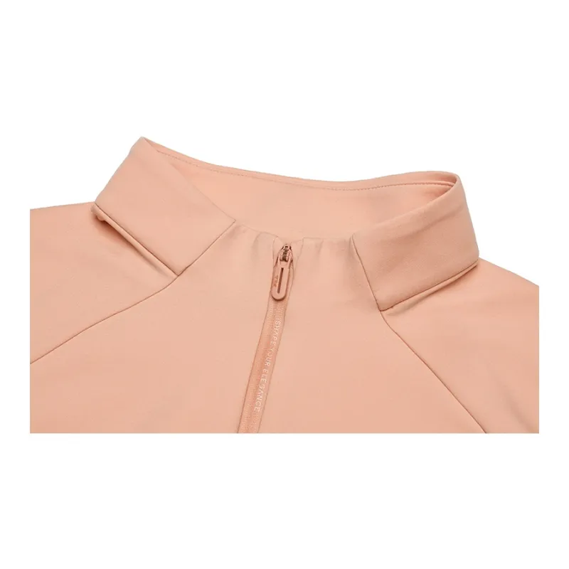 FILA Raglan Sleeve T Shirt Women's Small Peach Red-6
