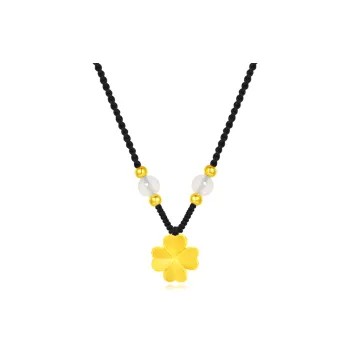 Fortune Gold Box Necklaces Unisex
