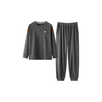Card Pajama Set Men's Image Color