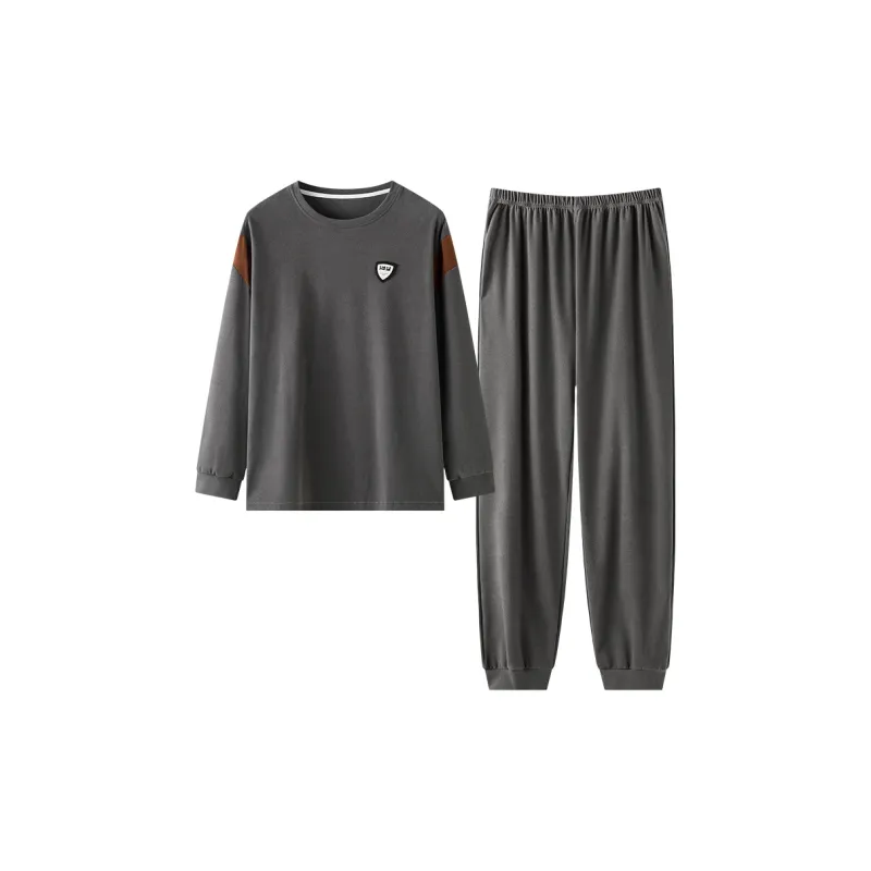 Card Pajama Set Men's Image Color-0