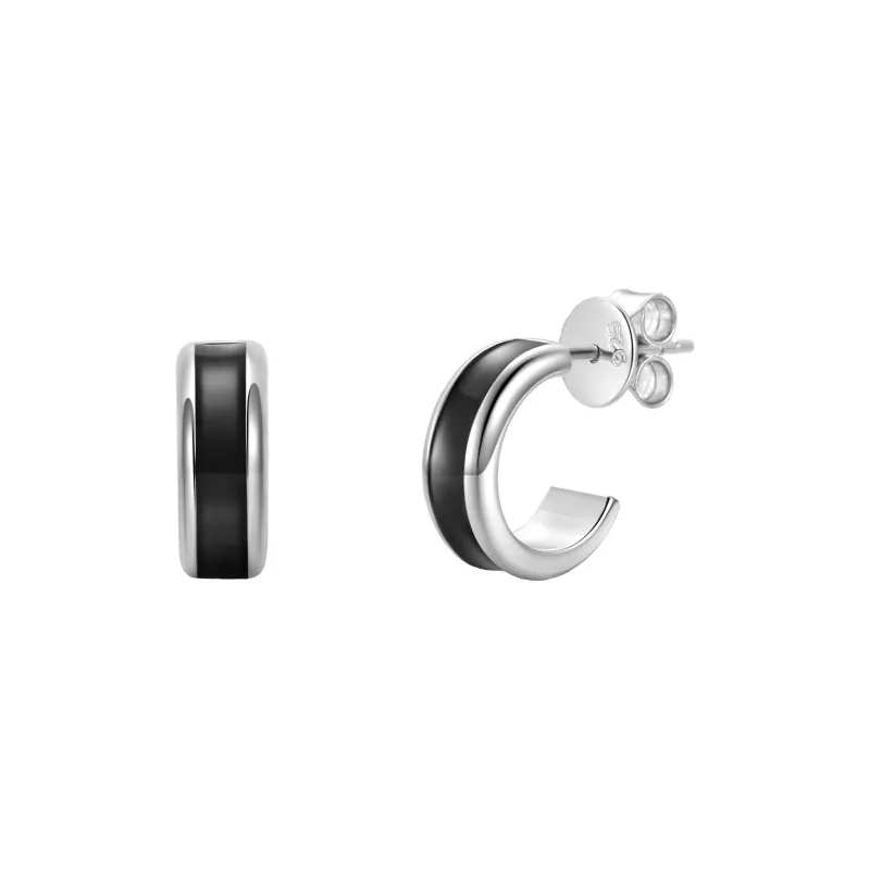 ICEGIANT 925 Sterling Silver Earrings Unisex-9