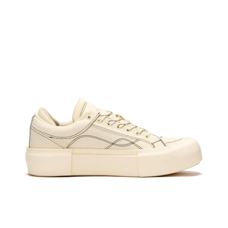 MATNUT Ecru, Platform, Height Increasing, Skateboard Shoes-1