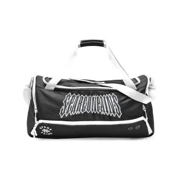 Spare No Pains. Polyester Basketball Bag, Crossbody Handbag, Gym Bag Tubas Unisex Black