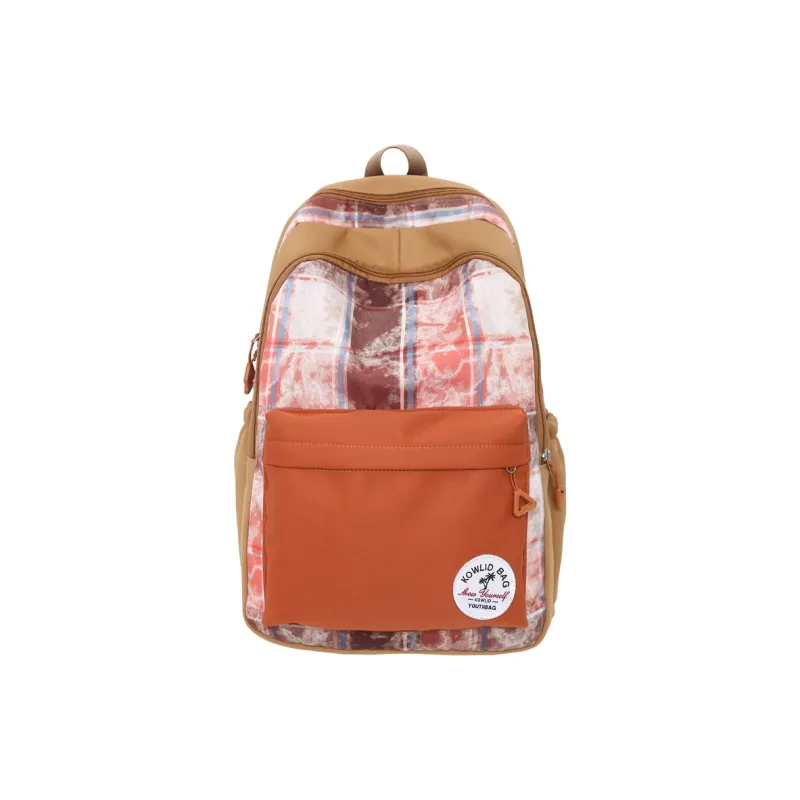 Debecca Nylon Backpack Large Size Unisex Multicolor-13