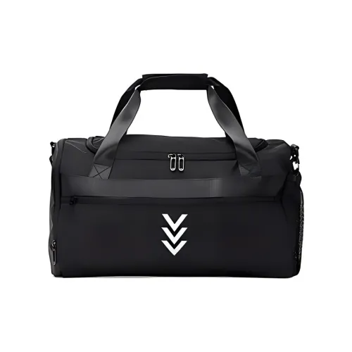 QIAODAN Polyester Cylinder Bag, Handbag, Shoulder Bag, Crossbody Bag Regular Unisex Black