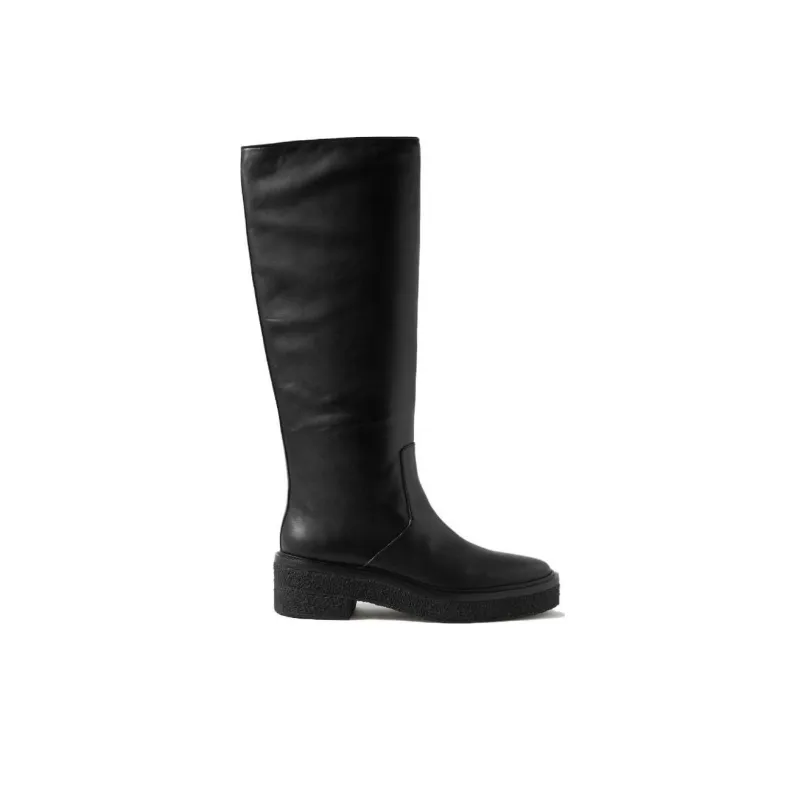 Loeffler Randall Knee-high Boots 4cm Women's Black-1