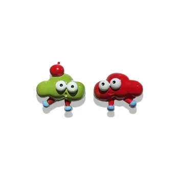 GIRATI Resin Stud Earrings Women's