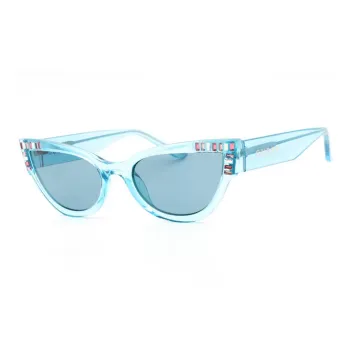 GUESS Plastic Cat Eye Sunglasses Women's Blue