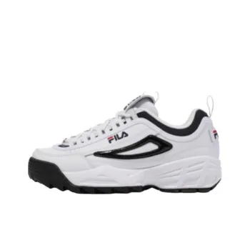 FILA Disruptor 2 Wear-resistant And Lightweight Low-Top Running Shoes Unisex White
