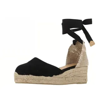 Castañer Carina Ankle Strapped Wedge Espadrilles Women's