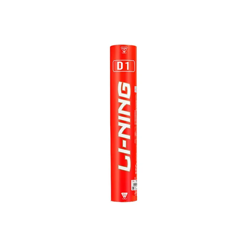 LiNing AYQR034 4 Duck Feather Shuttlecock 12 Pack Duck Feather Match Ball Shuttlecocks-0