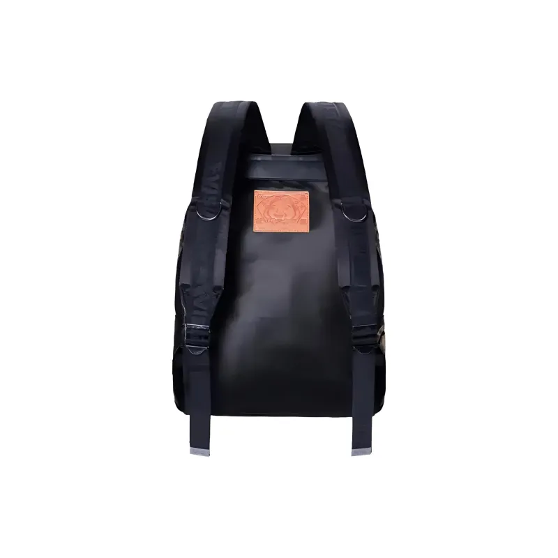 EVISU Fabric Backpack Regular Unisex Black-1