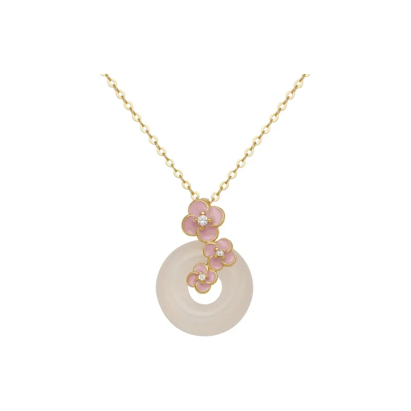 Zheng Baifu Chalcedony Necklaces Women's-0