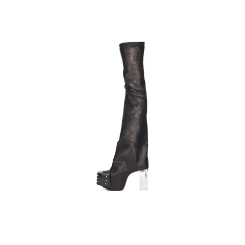 RICK OWENS/RO Knee-high Boots Women's Black