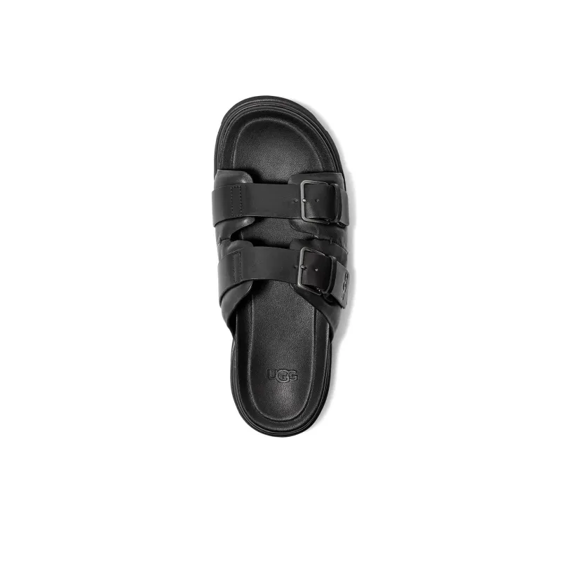 UGG Capitola Slide Slippers Men's Black-3
